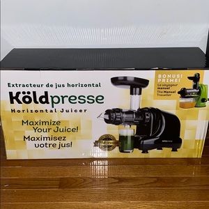 Koldpresse Horizontal Juicer